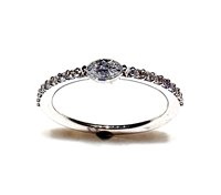 Ringe Dame JOVANE in Weißgold Diamante JF069 Sommer A